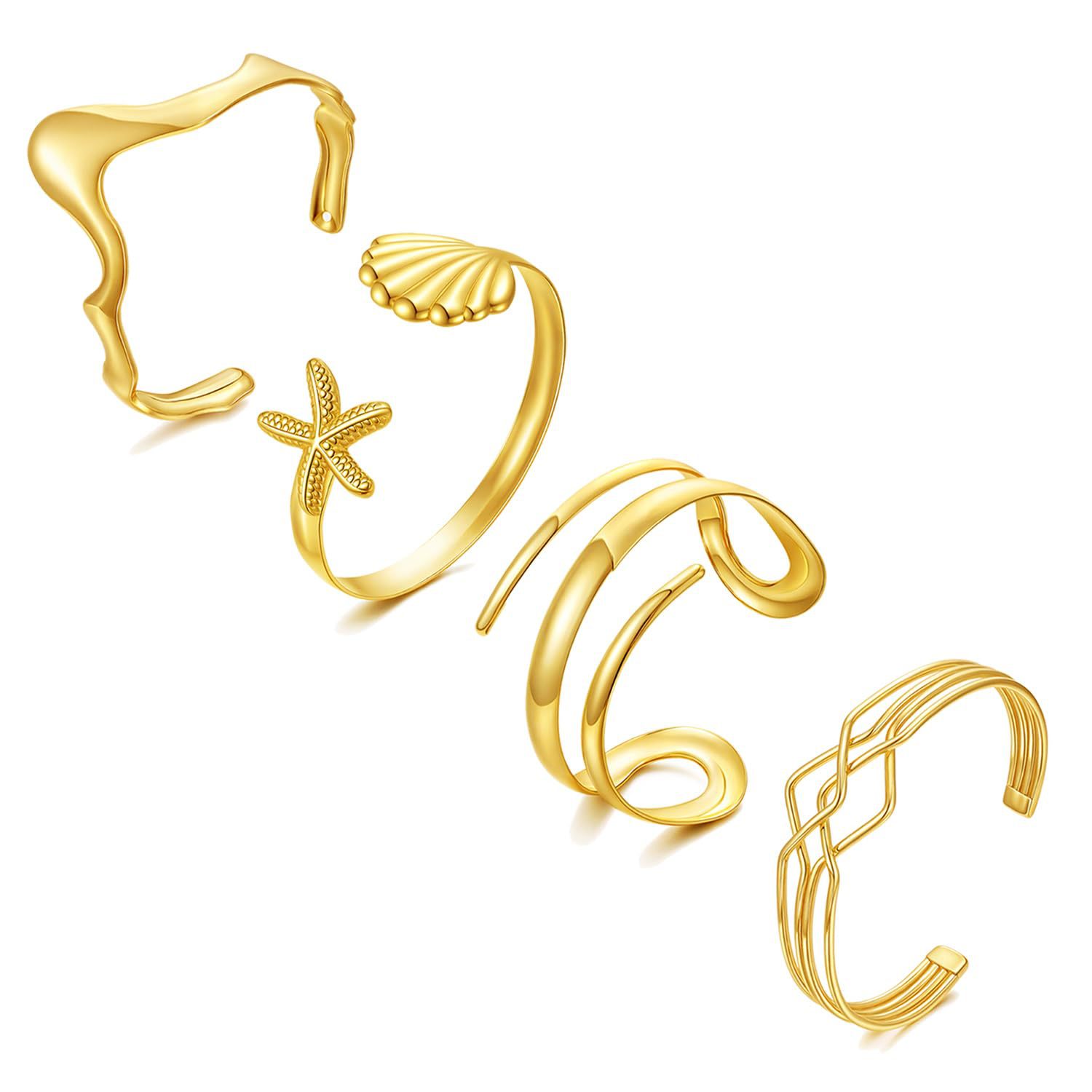 Minimalist Stackable Layered Bracelets For Daily Wear Hypoallergenic_voghion.com