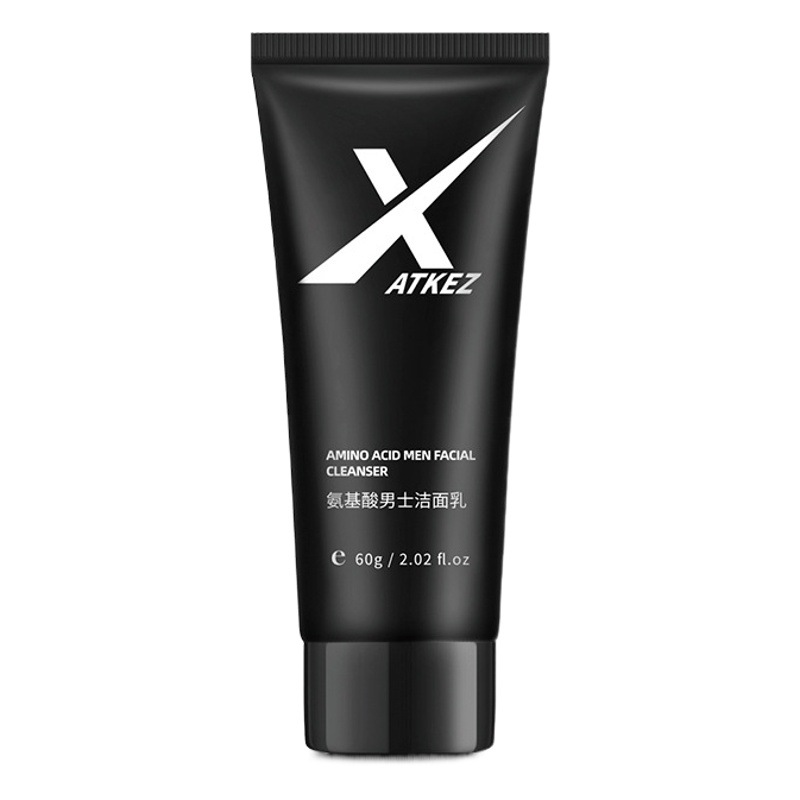 Limpiador facial de aminoácidos limpieza profunda Control de aceite suave Aceite hidratante eliminación refrescante espuma rica limpiador facial