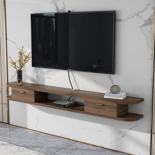 Router Storage Rack Solid Wood Ecological Board Modern Simple Home TV Cabinet TV Set-top Box Living Room Bedroom