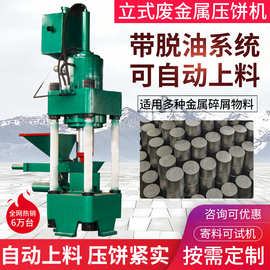 现货500吨铜沫铜米压饼机钢渣冷压成型机小型铁屑压饼机