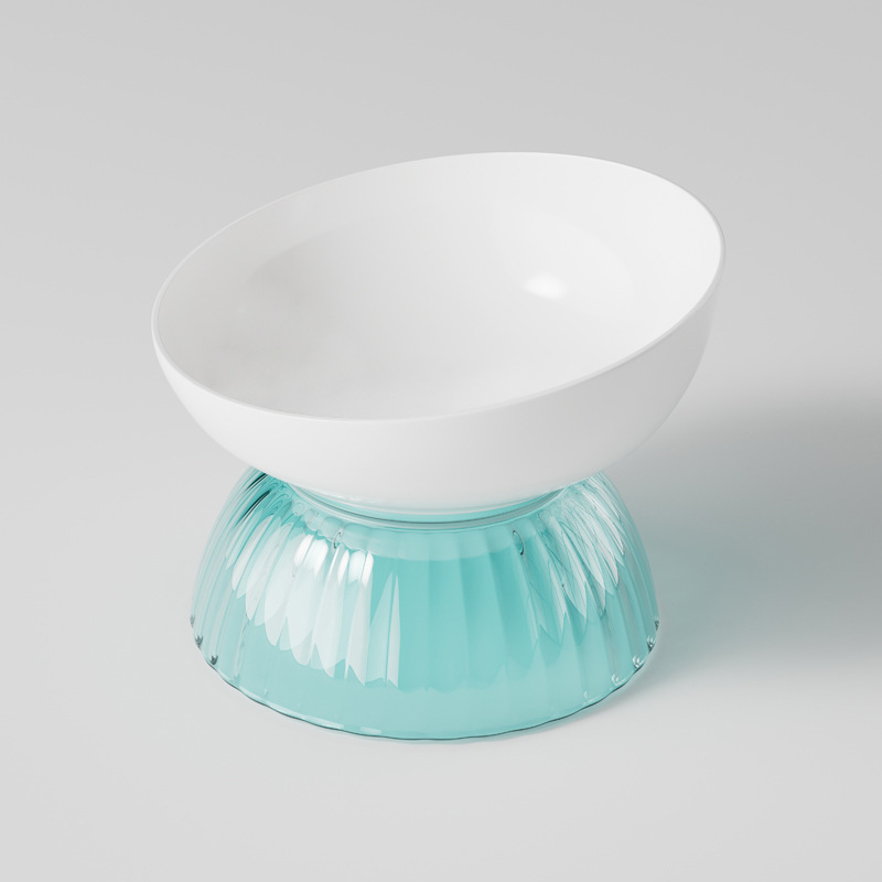 Tazón de gato de cerámica tazón de comida para gatos tazón oblicuo tazón de comida tazón de arroz tazón de gato tazón de perro Copa no es fácil de derribar suministros para mascotas