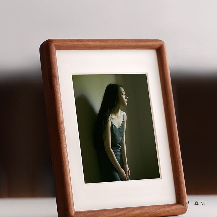 Black Walnut Solid Wood Tabletop Photo Frame Custom Printed Photo 6inch Wooden 8inch Empty Frame Black Walnut Solid Wood Tabletop Photo Frame Custom Printed Photo 6inch Wooden 8inch Empty Frame