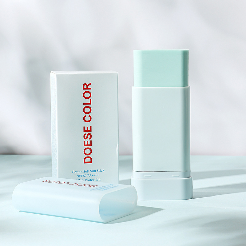 El mismo tipo de algodón TOCOBO suave, refrescante, hidratante, corrector natural, protector solar de algodón anti-ultravioleta, en stock