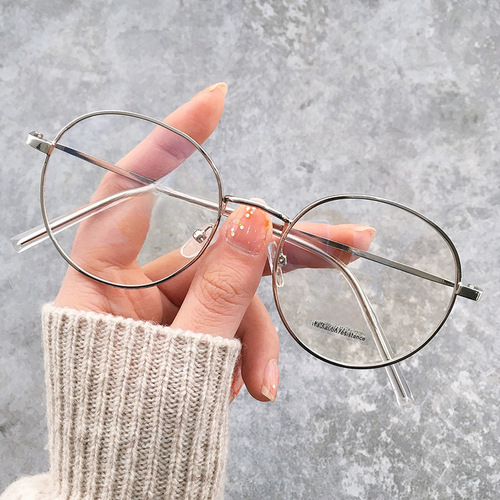 新款电脑护目眼镜超轻韩版潮人街拍小红书男女同款网红