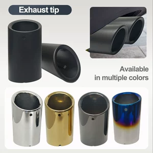 Suitable for Audi A1/A3/A4L/Q5 stainless steel muffler tail throat Volkswagen Magotan Tiguan CC exhaust pipe sleeve