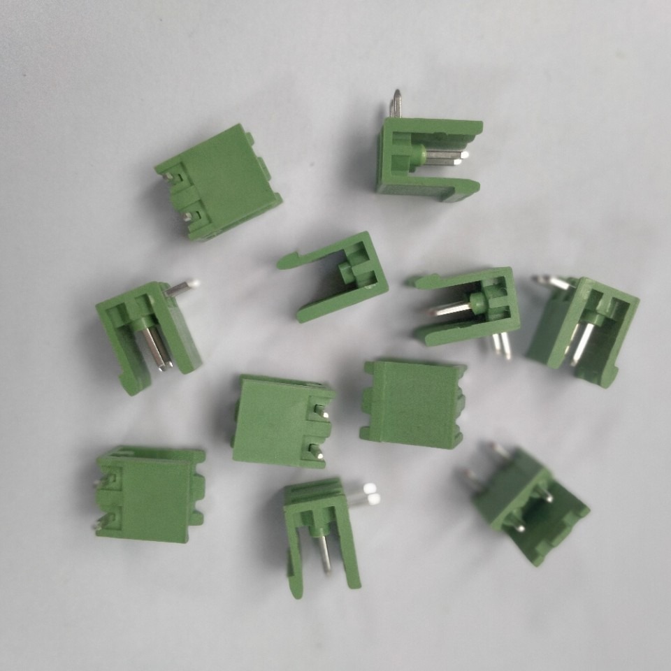 5.08插拔式端子开口弯针2EDGR/2EDCR 2P弯针