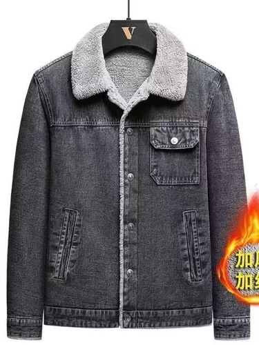 2024 Trendy Men's Japanese Retro Distressed Denim Jacket for Men and Women, Streetwear Loose Casual Versatile Couple's Outerwear