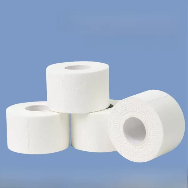 Sports tape white patch cotton white fine cloth tooth edge hand and foot protection protective gear foot fixed bandage wholesale