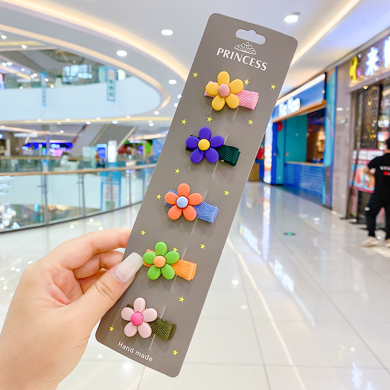 Clip de verano Corea del Sur lindo traje roto horquilla Accesorios para el cabello para niños