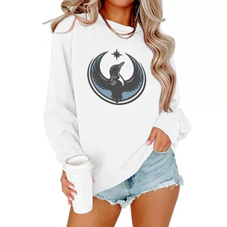 rebel loon叛逆潜鸟欧美上衣亚马逊女装卫衣加绒秋冬长袖
