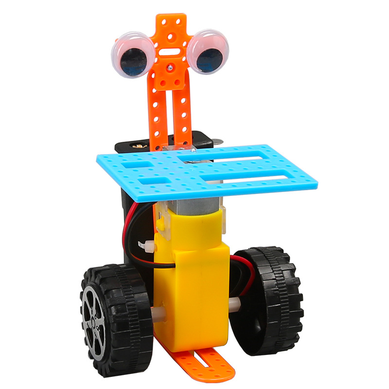 robot de entrega de alimentos tecnología de fabricación pequeña invención DIY juguete de ensamblaje manual para niños material de experimento científico ayuda de enseñanza