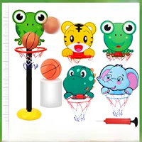 Картонная баскетбольная переносная игровая стойка для дома, игрушка, опт