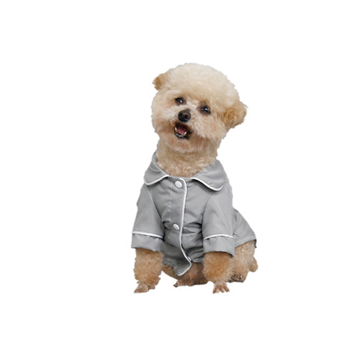 Pet Multi-Code Clothes Summer Thin Home Sleepwear Breathable Teddy Schnauzer Pet Small Large Dog Summer Outfit