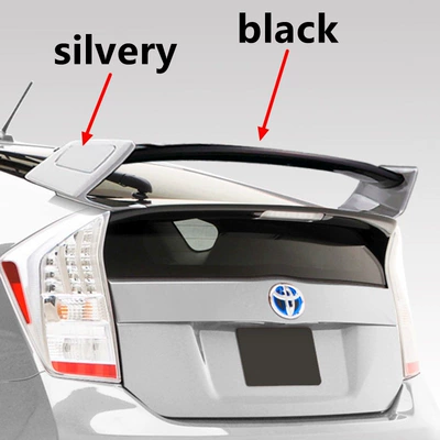 Wing, Fixed wind wing - silver-on-both-sides-and-black-in-the-middle-pruis-zvw30
