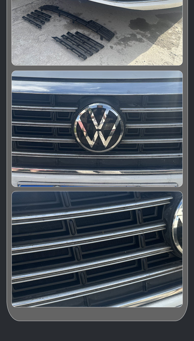 Suitable for 23-26 Volkswagen Lavida, anti-insect net, radiator protection, dust-proof net, special modification decorative accessory for the front grille