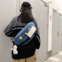 运动男士斜跨学生单肩包