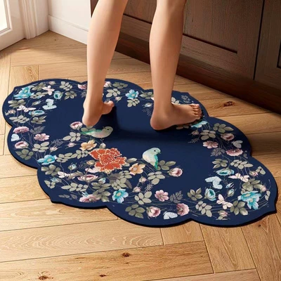 Avtomobil döşəmə paspasları – double Bird Flower kitchen table - 05-flower-bird-language-4060cm25mm