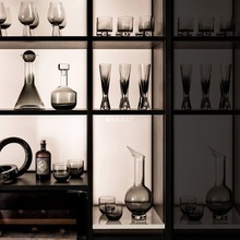 酒杯酒具样板间摆件创意软组合搭配装饰品水售楼处吧台轻奢酒柜