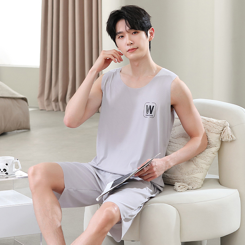 1903 라이트 그레이 남성 조끼 슈트