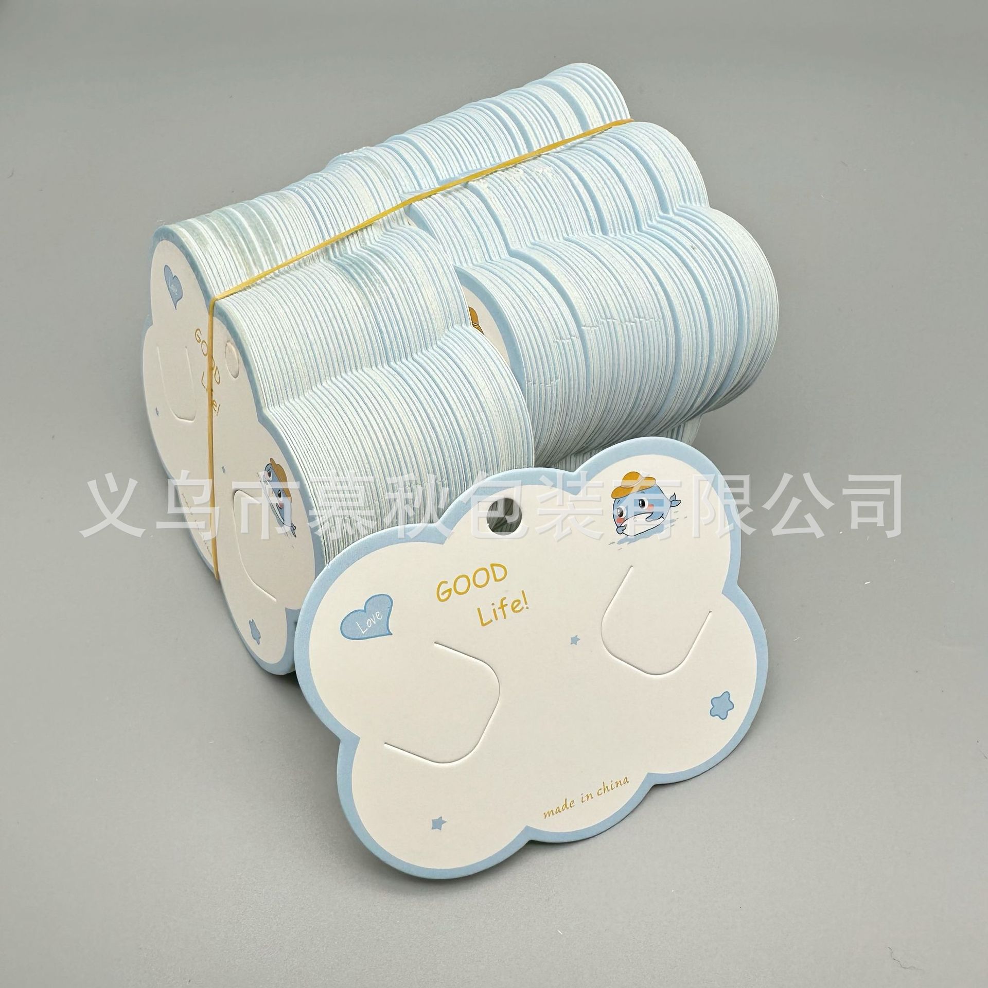Tarjetas de papel de dibujos animados coloridos tarjetas de cabello nubes tarjetas Crown tarjetas de auriculares para niños tarjetas de pulsera de forma de dedo tarjetas de exhibición tarjetas de anillo
