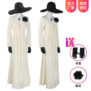 Resident Evil 8 Village Vampire Lady Timmitescu Halloween Cosplay Costume Stage Performance