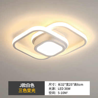 Luces de pasillo, luces del vestíbulo de entrada, luces de hierro forjado para escaleras, luces LED de techo para el guardarropa, luces de balcón, lámparas Zhongshan image 9