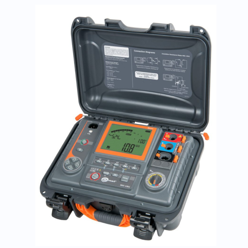 索耐SONEL MIC-15k1绝缘电阻测试仪 电缆 电容器 发电机 开关和志