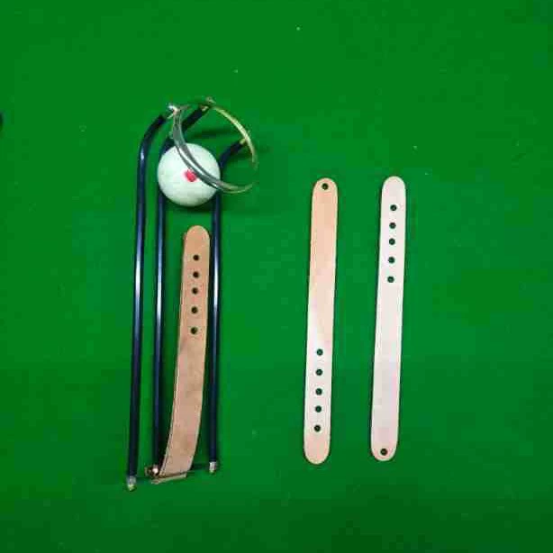 帆花 Pool, leather belt railed, tubing, Russia
