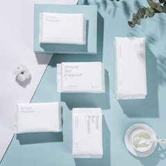 Soft Cotton Disposable Face Wipes, Pull-Out Style – Household Daily Cleansing Towels, Dry & Wet Dual-Use Makeup Remover & Facial Cleansers