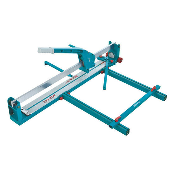 Boda Manual tile cutting machine floor tile cutting machine 800 1200mm all-steel high precision laser tile push knife