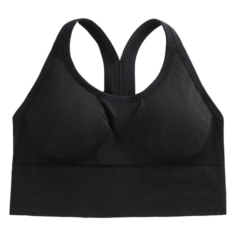 Mujeres corriendo Yoga a prueba de golpes anti-flacidez deportes chaleco dormir sujetador Push up belleza espalda cruzada correa de hombro sujetador de los deportes