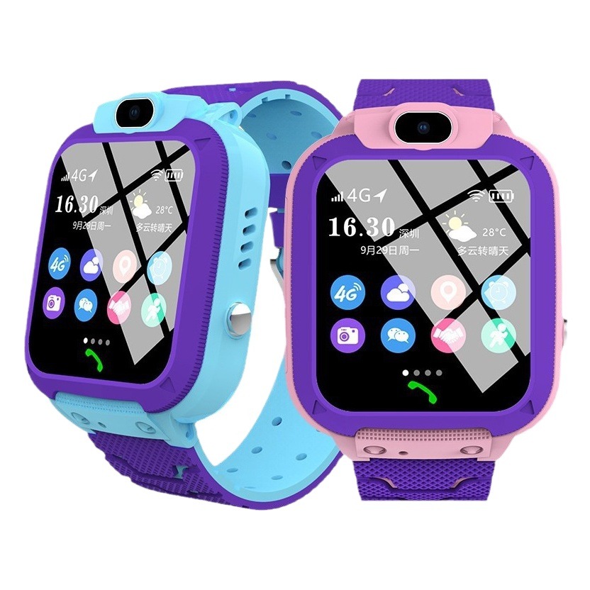 All-Network Smart Children's Phone Watch with Wireless Video Calling, Multifunctional Huaqiangbei Smart Phone Watch