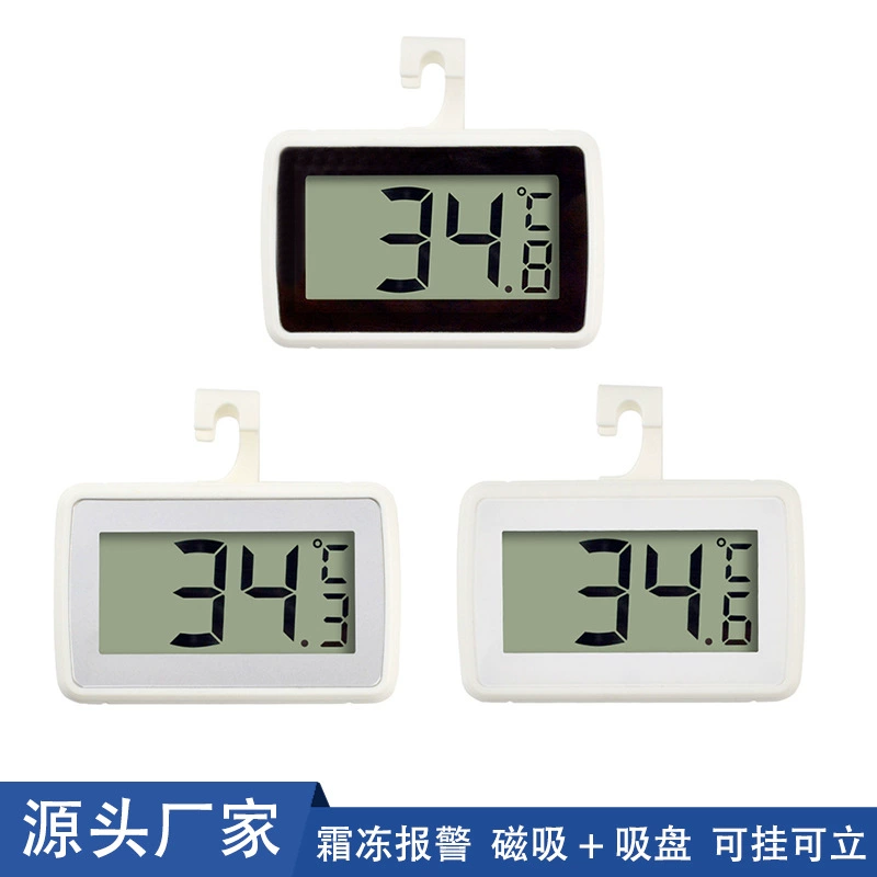 Оптовая продажа электронный цифровой холодильник термометр альпинистская коробка для домашних животных термометр супермаркет морозильная камера мониторинг температуры с сигнализацией мороза