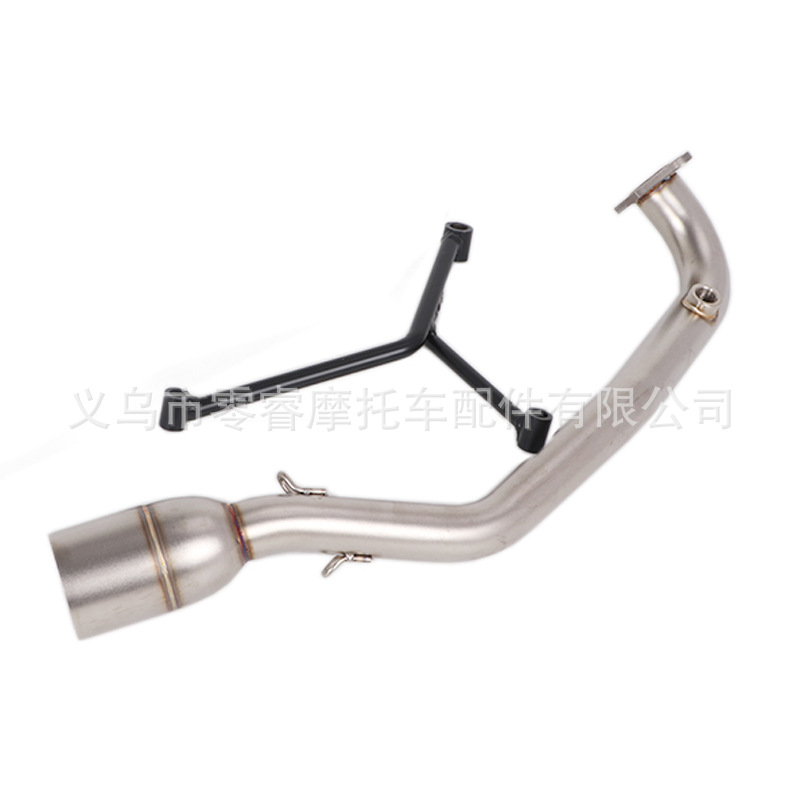 Motorcycle Exhaust Pipe Muffler for Peugeot Django Django 125 150 Modified Exhaust Pipe Front