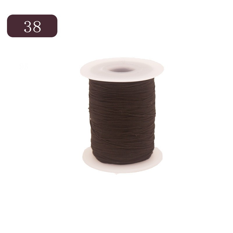 38호 다크 커피 색상 직경 0.5MM 200야드/롤