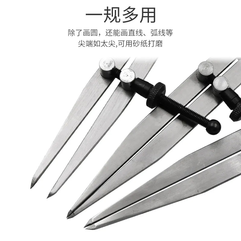 皮革间距规 快速调节金属画线规 边线器压边器 diy皮艺划线工具