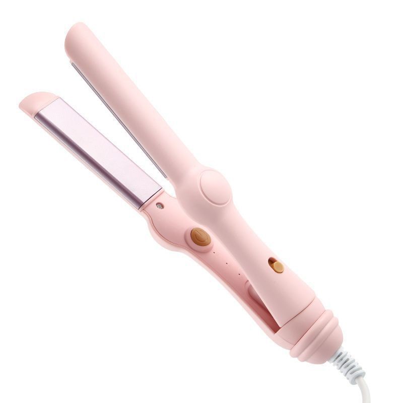 4-in-1 haarstylingtool voor droog en nat haar: krul- en stijltang. Zachte, constante temperatuurregeling voor naar binnen gekrulde, luchtige pony._voghion.com