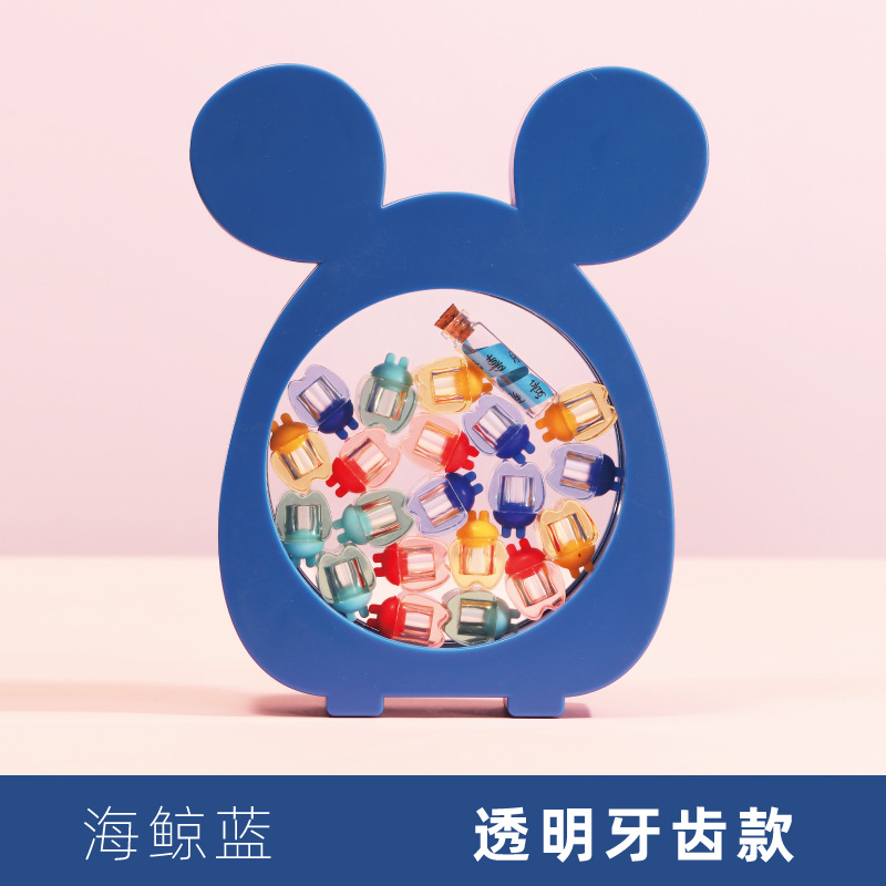 T1 海鲸蓝-透明牙齿