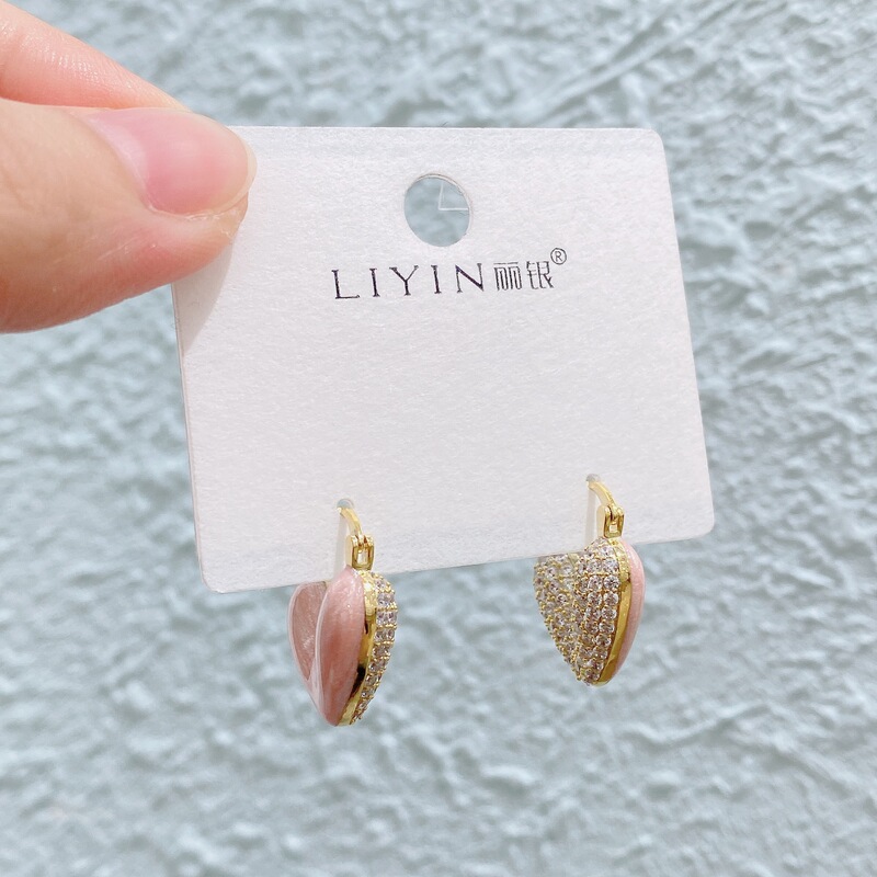 Liyin/Libeliying カラフルなオイルドリップシリーズ ニッチデザイン 高級感 おしゃれな雰囲気 イヤリング イヤリング|undefined
