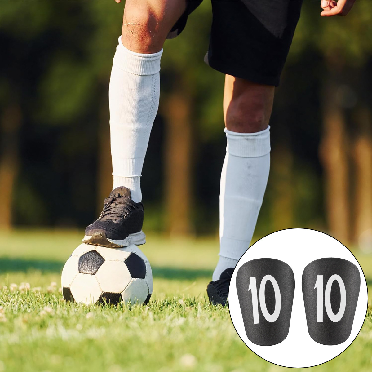 Shin Guard Digital Shin Guards Shinguards Children's Football Inserts Thickened Adult Mini Shin Guards Sports Protective Gear_viptrois.com