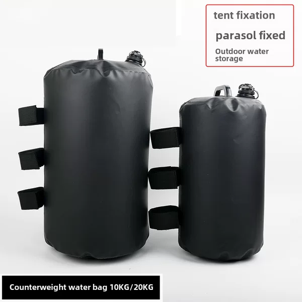 Amazon Cross-Border Weighted Water Bag Outdoor Tent Fixed Water Bucket Advertising Parasol Weighted Windproof Water-Filled Base