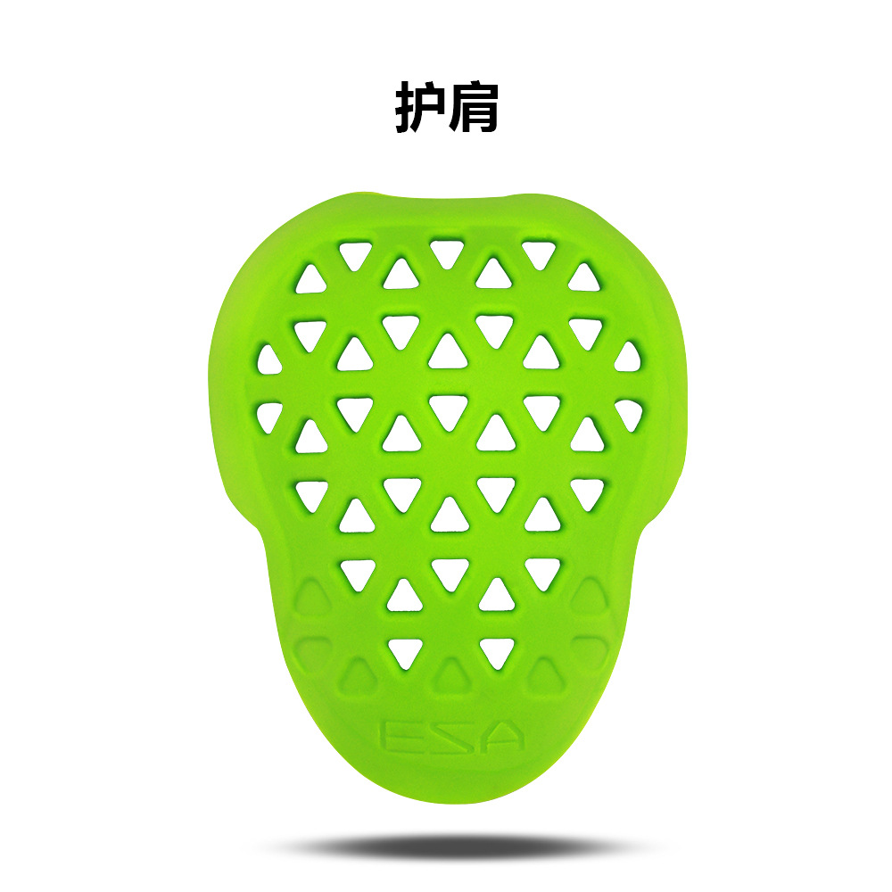 ESA absorción de energía amortiguador protector de motocicleta rodilla protector de codo para motocicleta amortiguador suave protector de impacto