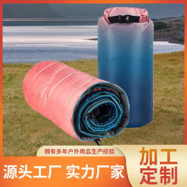 体育活动野营露营多功能毯子渐变色网红草坪野餐垫子披风毯露营毯