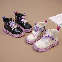 Ůͯ�R��ѥ2024�ﶬ���¿�r�к�ɫ��ͯ��ѥܛ��Ӣ���LСŮ��ѥ��