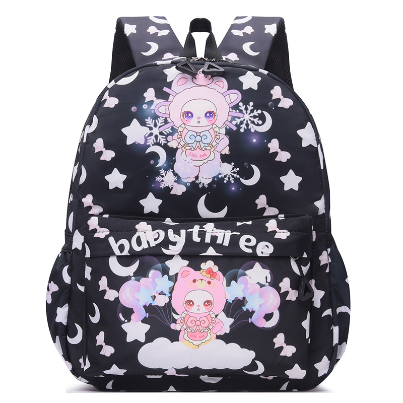 Mochila para niños de primer grado, jardín de infantes, nueva mochila de dibujos animados, mochila ligera para niñas lindas