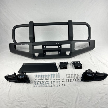 Suitable for Jimny 18-26 Models, Suzuki Jimny Large Bull Bar Front Bumper, Off-Road Modified Anti-Collision Front Bumper, Australian Style