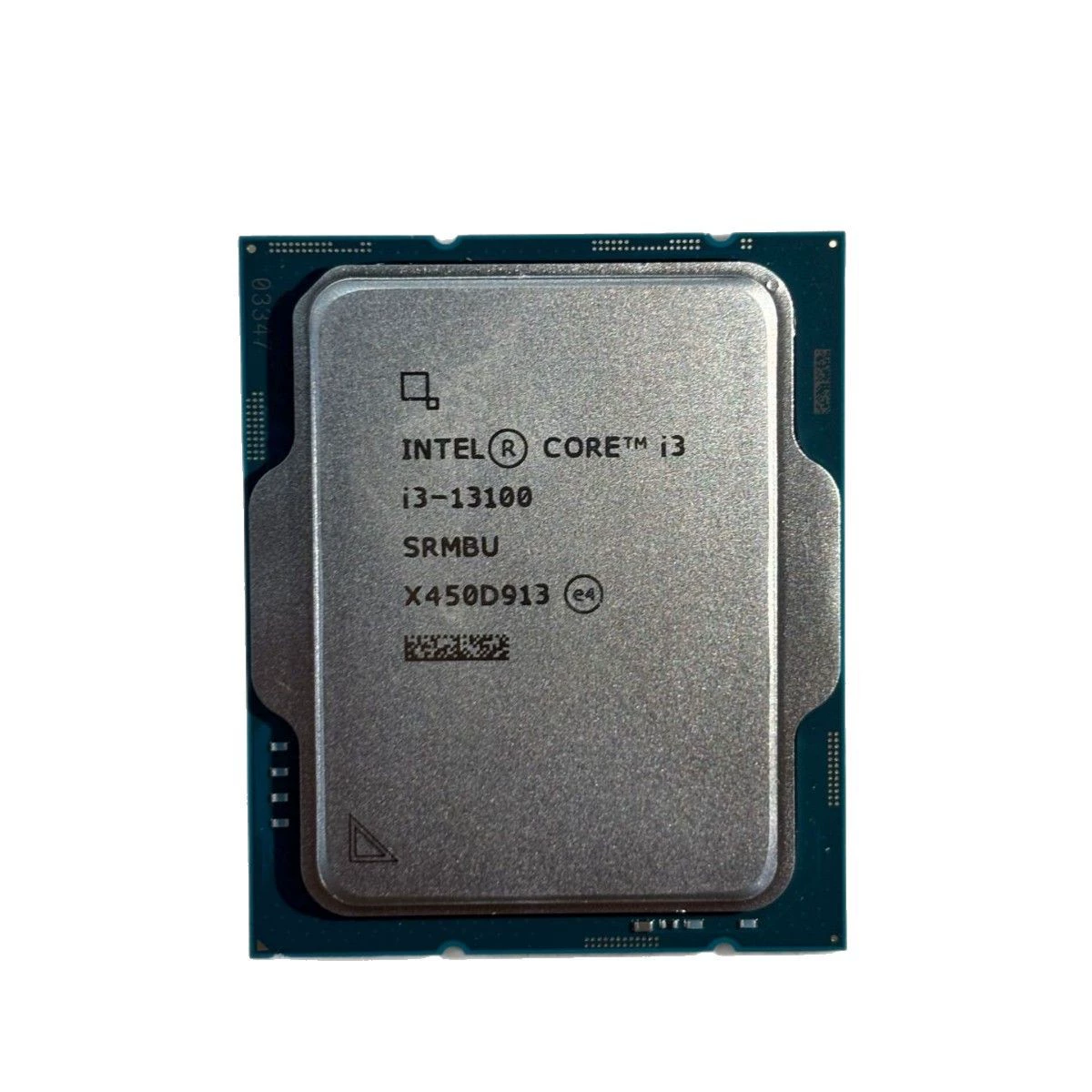 Процессор Core I3-13100, 13‑е поколение, отдельный новый чип CPU