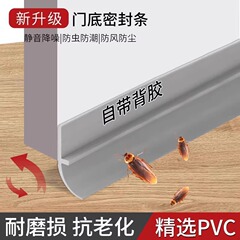 ドアのすき間のドアの底の密封条の自己接着防音のドアの隙間のバッフルのガラスのドアのゴム条の窓の防風条の防風