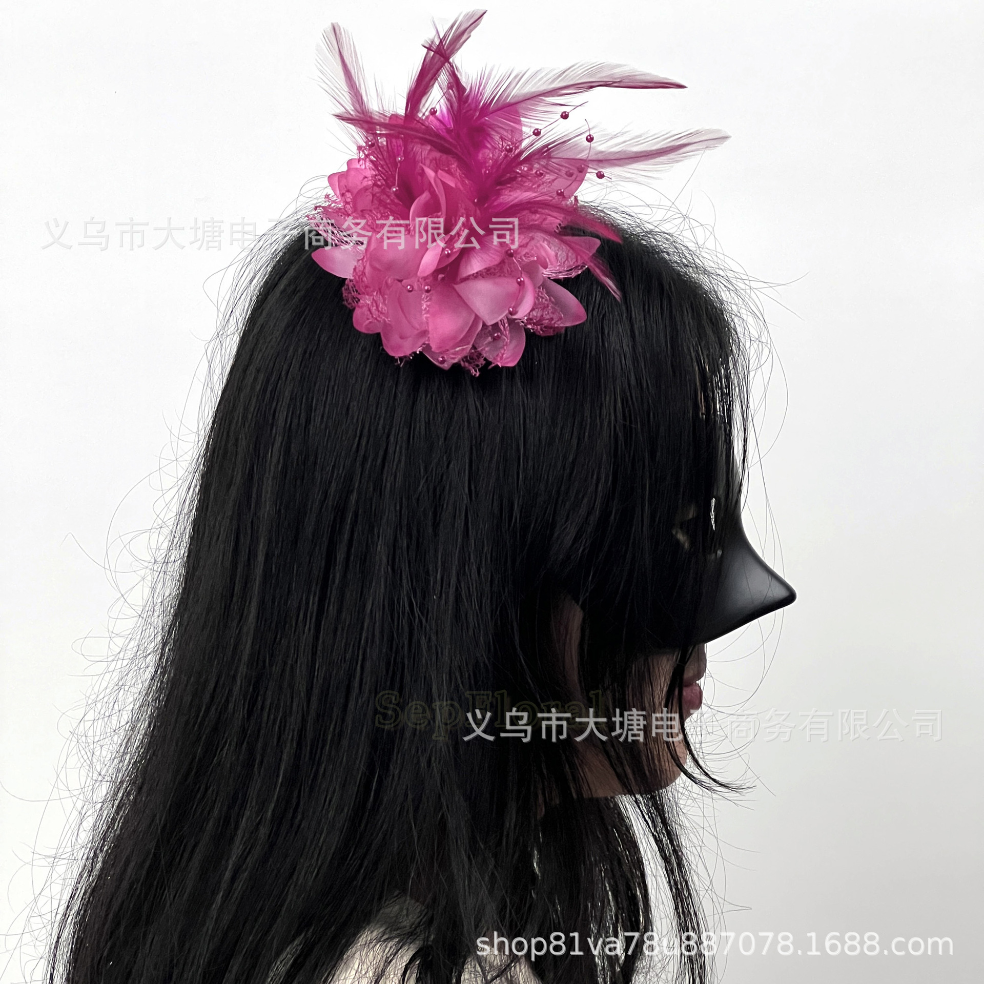 로즈 레드(클립 스타일)