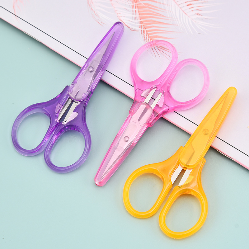 Stainless steel multi-purpose office scissors, home use, manual paper-cutting scissors, student scissors, embroidery and eyebrow scissors